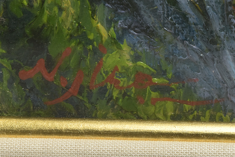 油絵 油彩 油彩画 絵 絵画 絵【光芒の畑】 中野 治郎 「樽沢より剣岳」 油彩 F4 額装 】 油絵 風景画 【公式通販】