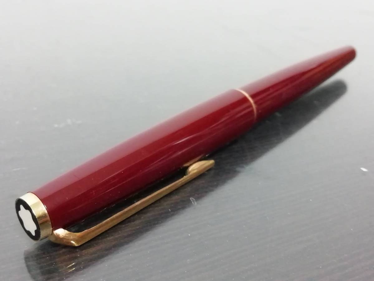 モンブラン　万年筆　585 レトロ　箱付き モンブラン Mont Blanc 万年筆 アンティーク 585