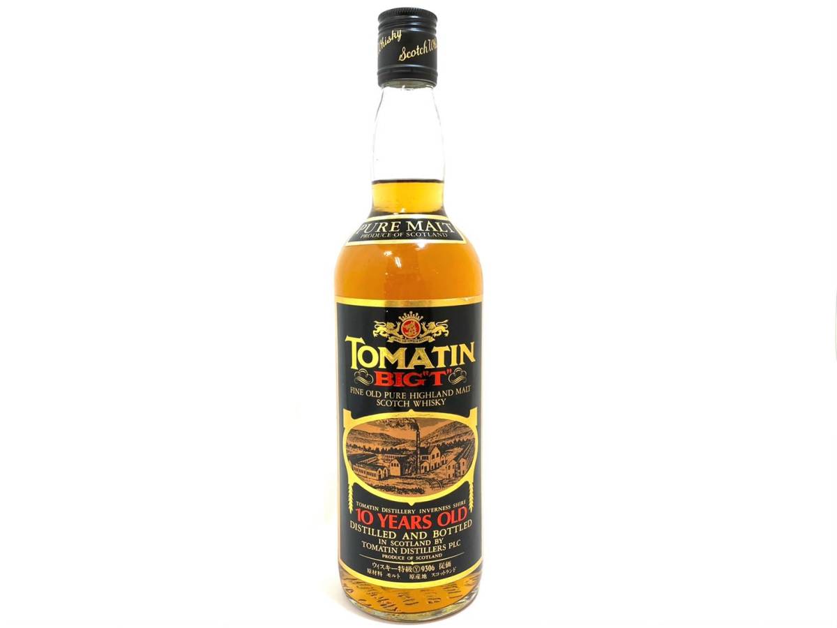 未開栓】TOMATIN/トマーティン BIG T ビッグ T 10年 ピュアモルト