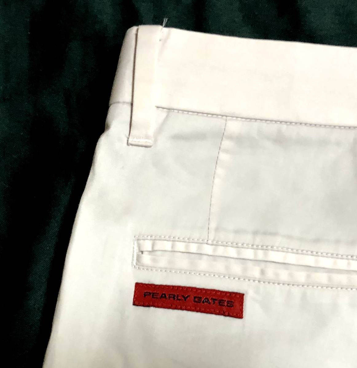 春夏向け　PEARLY GATES パーリーゲイツ/マスターバニー　やや薄手　ストレッチパンツ　W88~89ｃｍ　メンズLLサイズ位　 全国送料１９８円 BUNNY PEARLY GATES、MASTER IS THIS 春夏用ゴルフパンツ