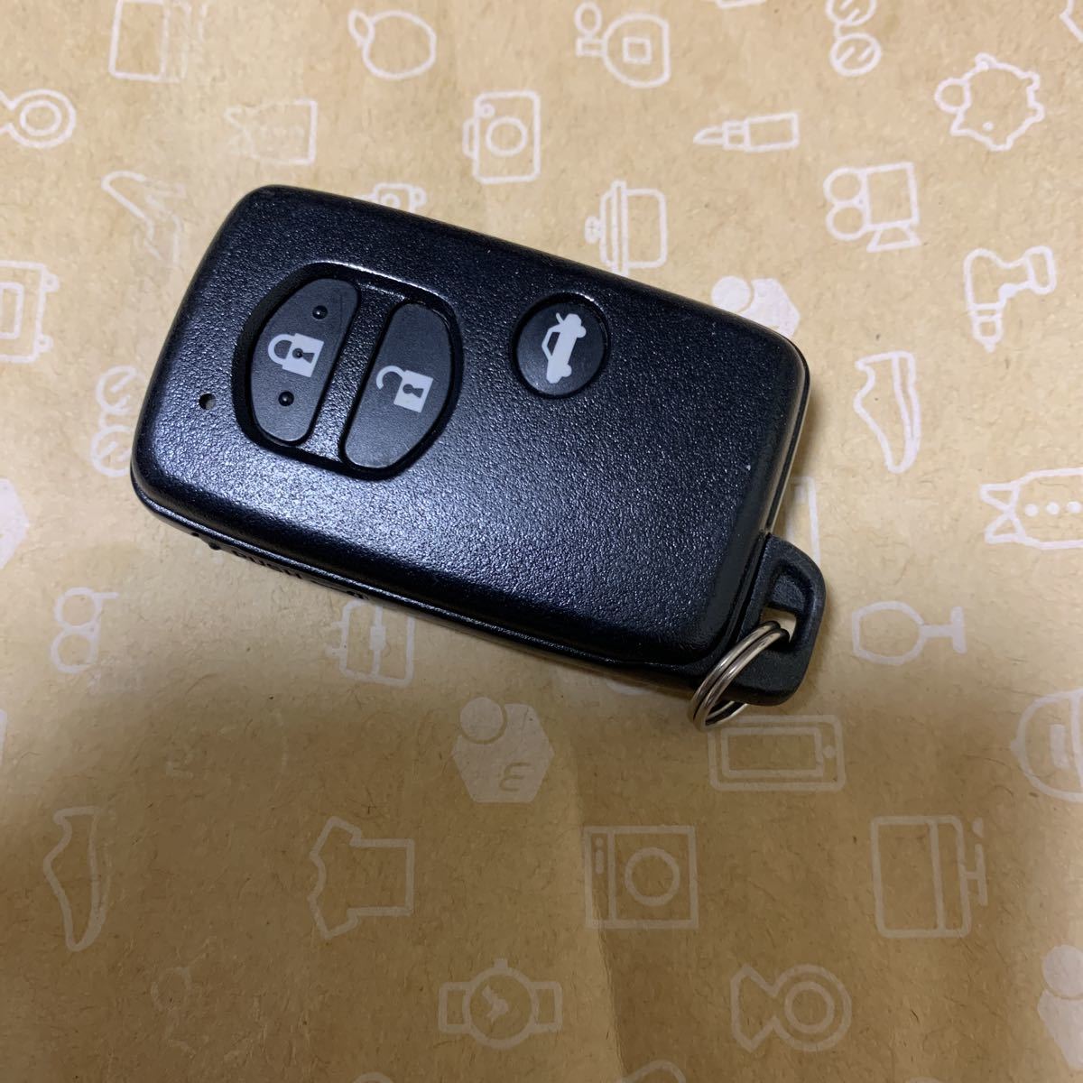 スマートキー 3ボタン 0 サイ 等々 送料無料 マークX 純正 トヨタ純正