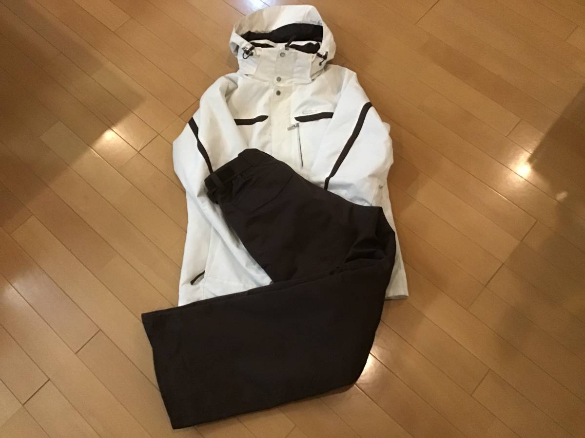 ♪1円～デサント スキー　スノボー　ウェア♪レディース　サイズL　上下セット デサント DESCENTE - デサント（DESCENTE）（レディース）スキーウェア レディースM スキーウェア（上下セット・つなぎ｜レディース