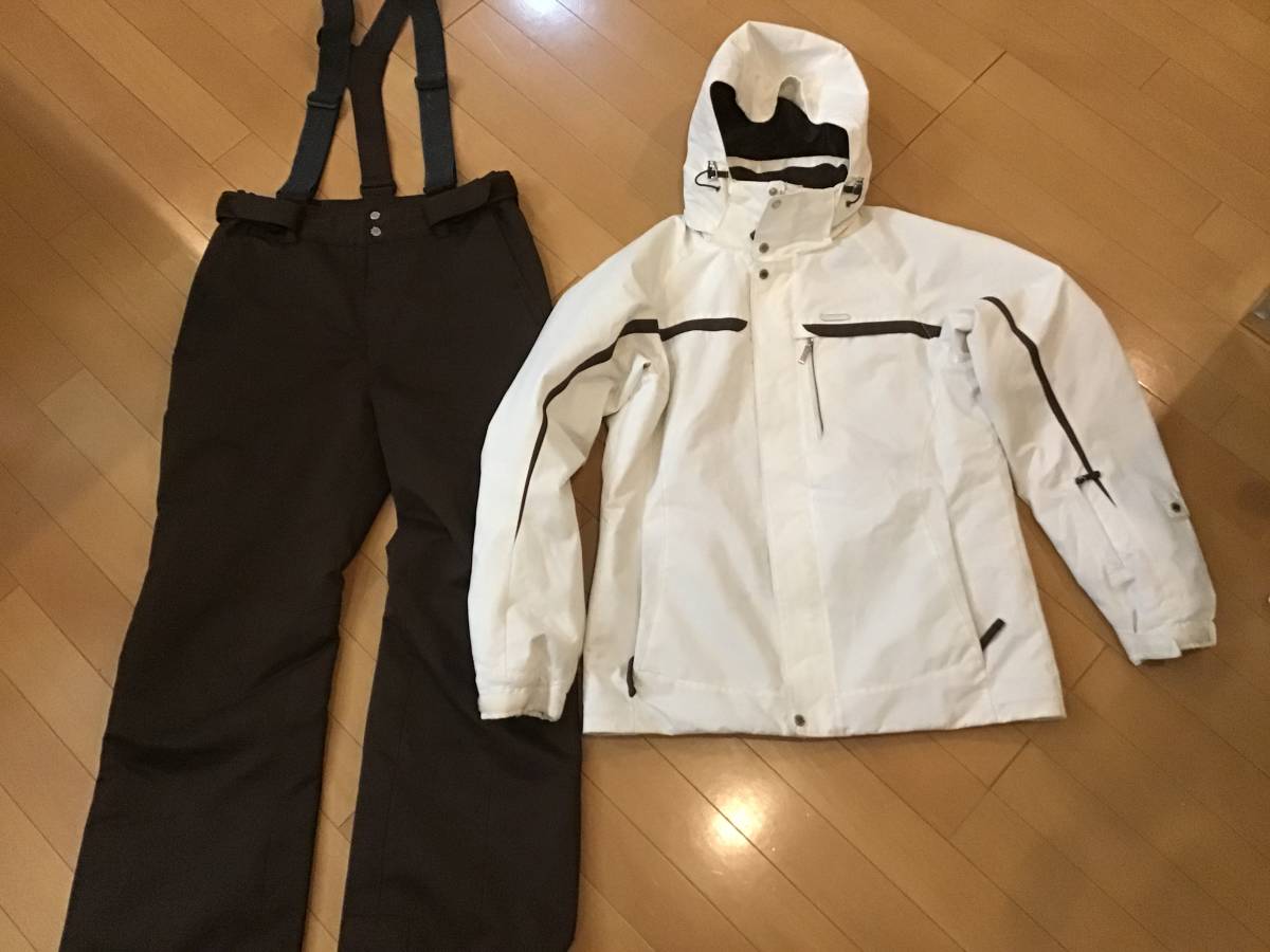 ♪1円～デサント スキー　スノボー　ウェア♪レディース　サイズL　上下セット デサント DESCENTE - デサント（DESCENTE）（レディース）スキーウェア レディースM スキーウェア（上下セット・つなぎ｜レディース