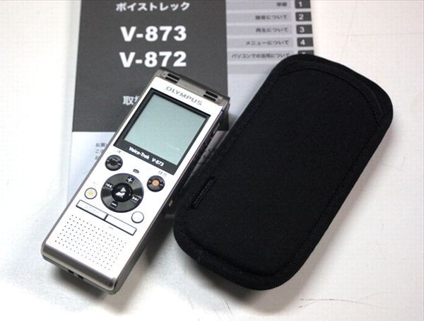 OLYMPUS オリンパス ボイストレック V-873 ボイスレコーダー 中古 動作