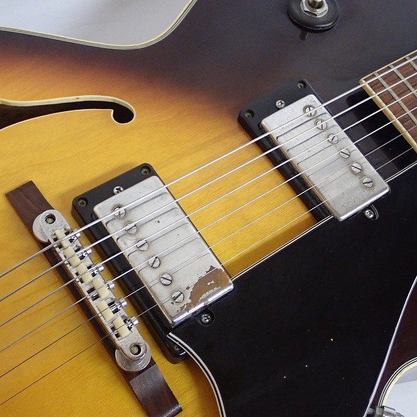 ☆【難あり】Morris/モーリス MA-B フルアコ エレキギター 1971年製