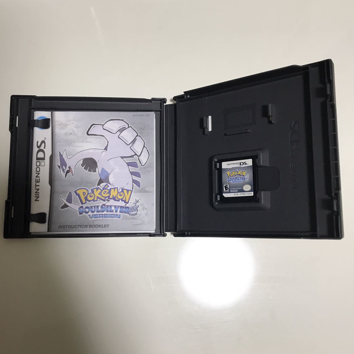 新品同様 】DS 北米版 ポケットモンスター ソウルシルバー 付属品完品 
