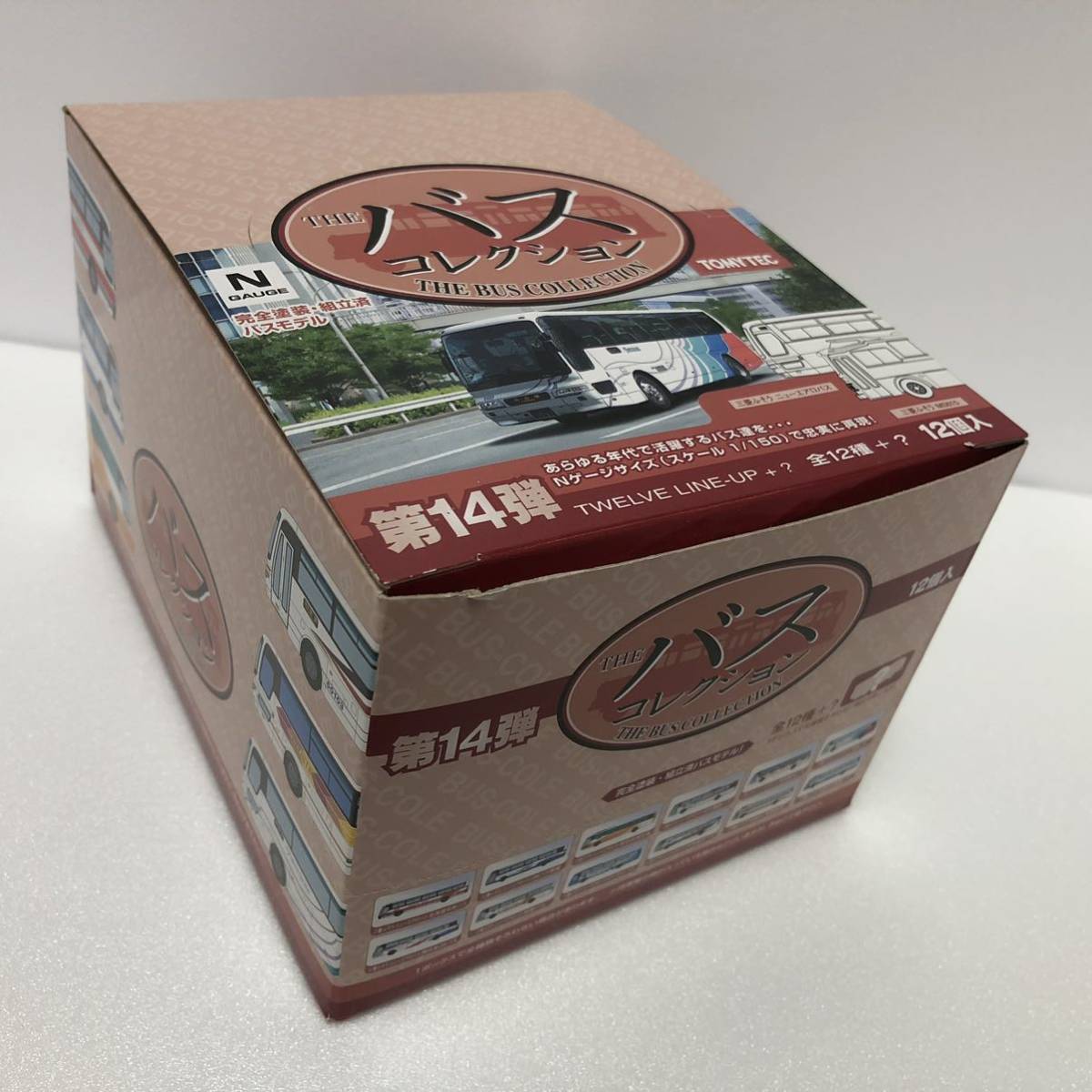 トミーテック THE バスコレクション 第14弾　 12台入BOX売り トミーテック THE バスコレクション 第14弾 1BOX 12台セット TOMYTEC