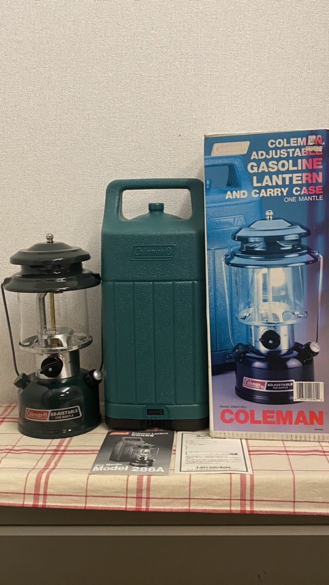 低価，送料無料 Coleman コールマン ワンマントル ガソリンランタン 286A740J フ 品(ホワイトガソリンランタン)｜売買されたオークション情報、yahooの商品情報をアーカイブ公開 - オークファン ホワイトガソリンランタン