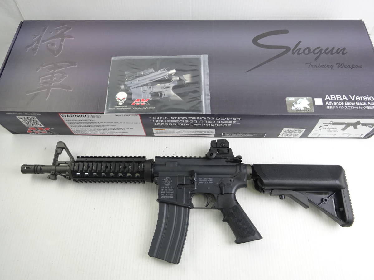009☆A&K STW M4 CQB-R 電動エアガン☆海外製 電動ガン☆中古品 A&amp