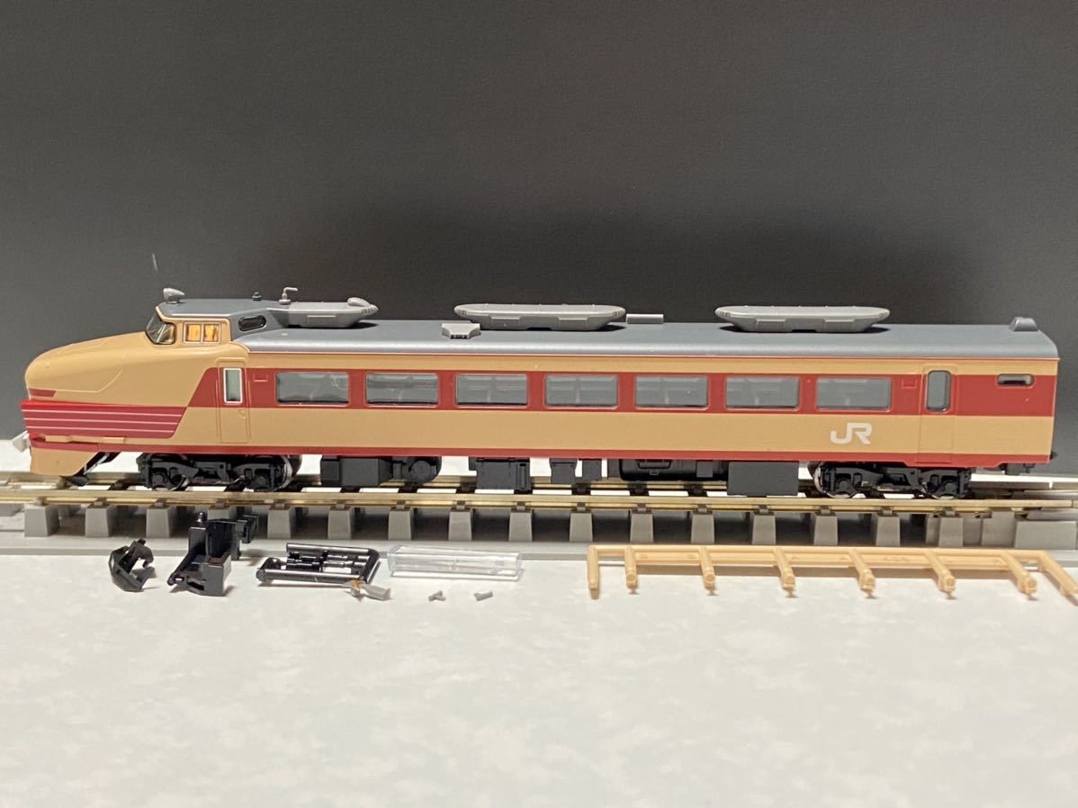 TOMIX クハ481 100 カバー無し パーツ付き 485系 京都総合運転所 白鳥 基本
