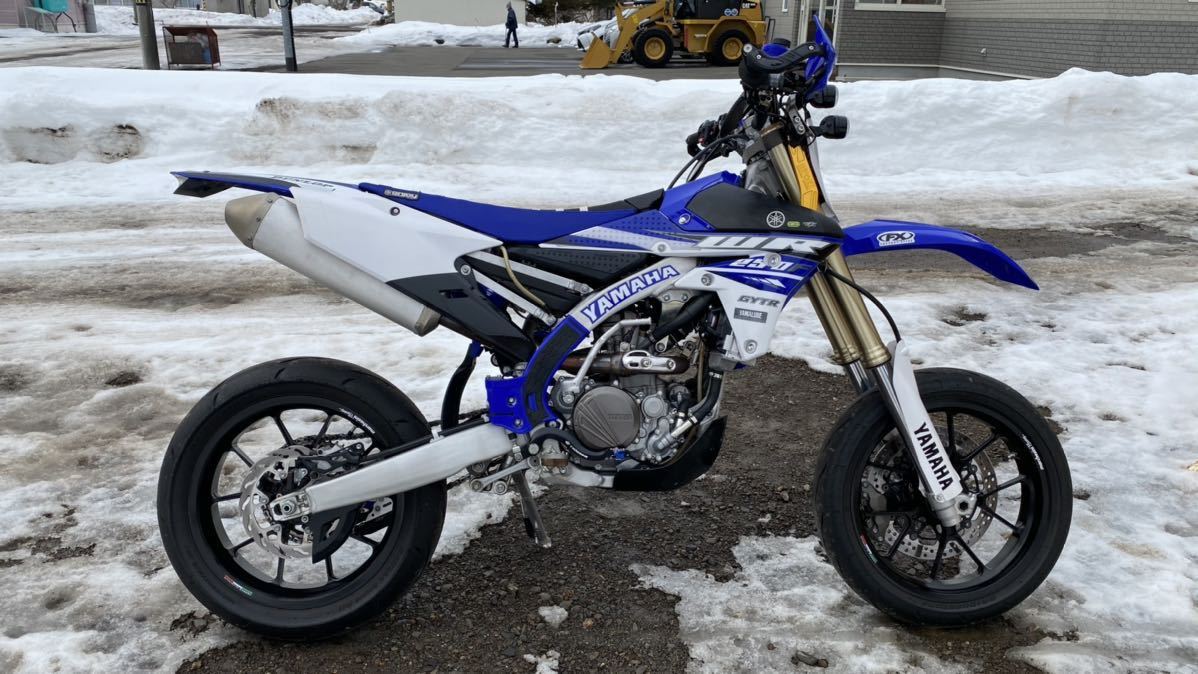 WR250F 2015 後方排気　レーサー　モタード　マルケジーニ　ブレンボ　カスタム多数_1