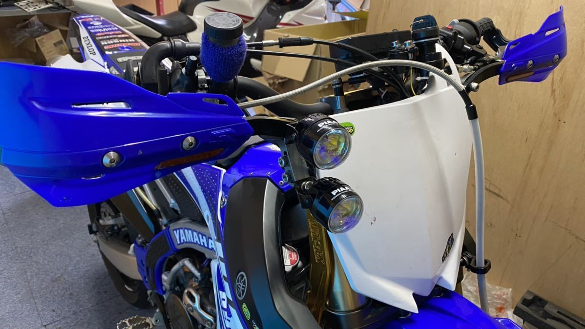 WR250F 2015 後方排気　レーサー　モタード　マルケジーニ　ブレンボ　カスタム多数_8