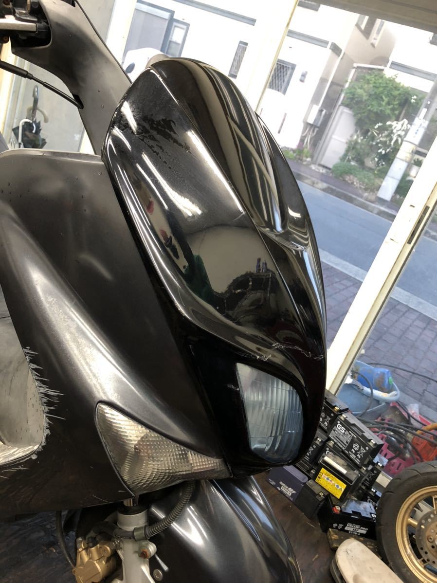 マジェスティ 125Fi ウィルズウィン？ フロントマスク 黒色 【公式通販】