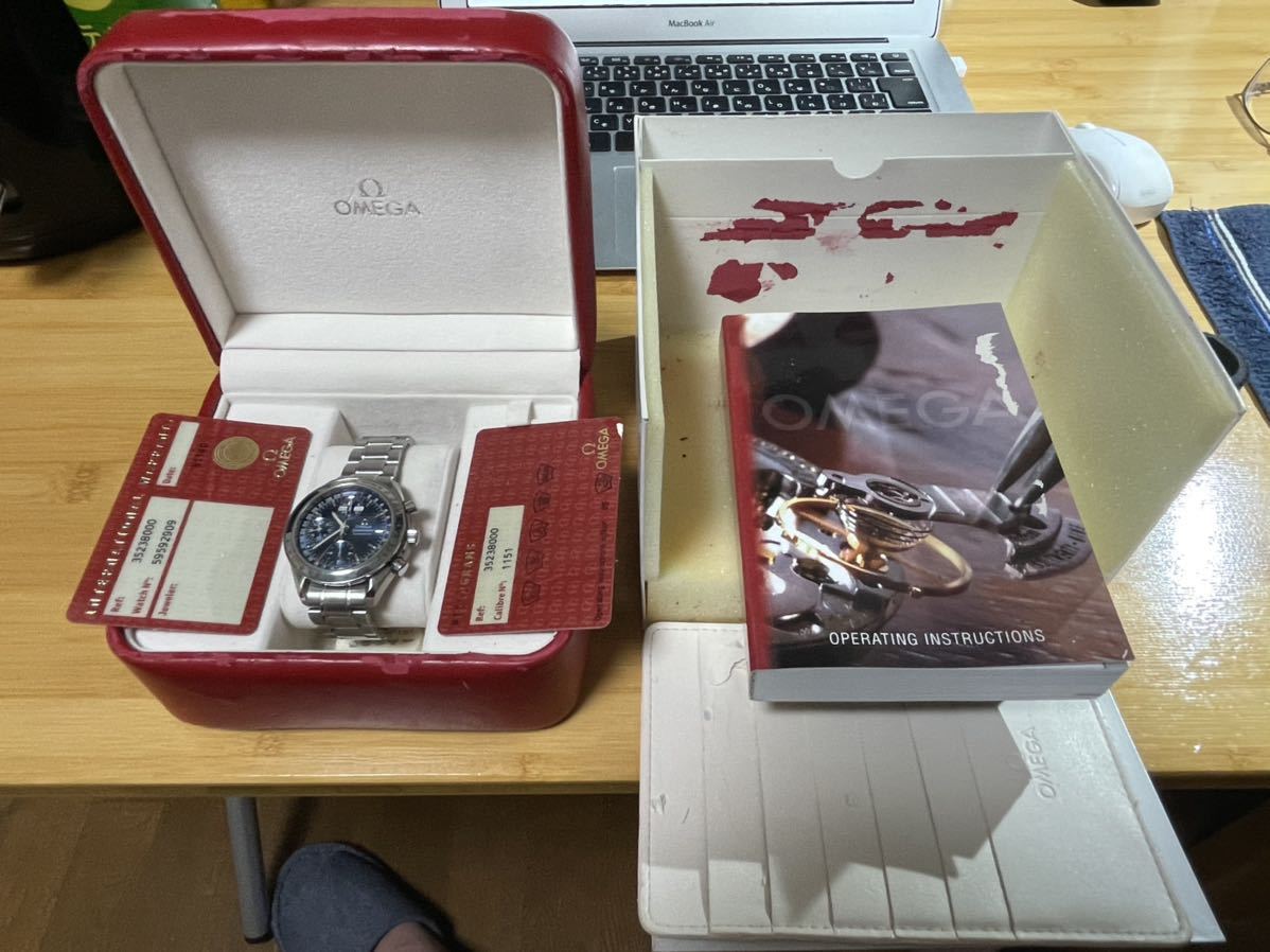 オメガスピードマスターデイデイト_6