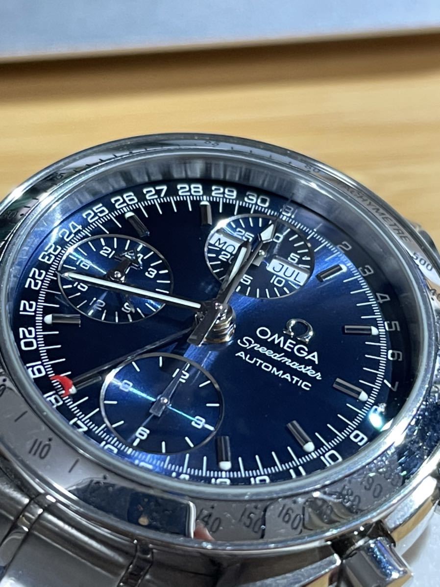 オメガスピードマスターデイデイト_9