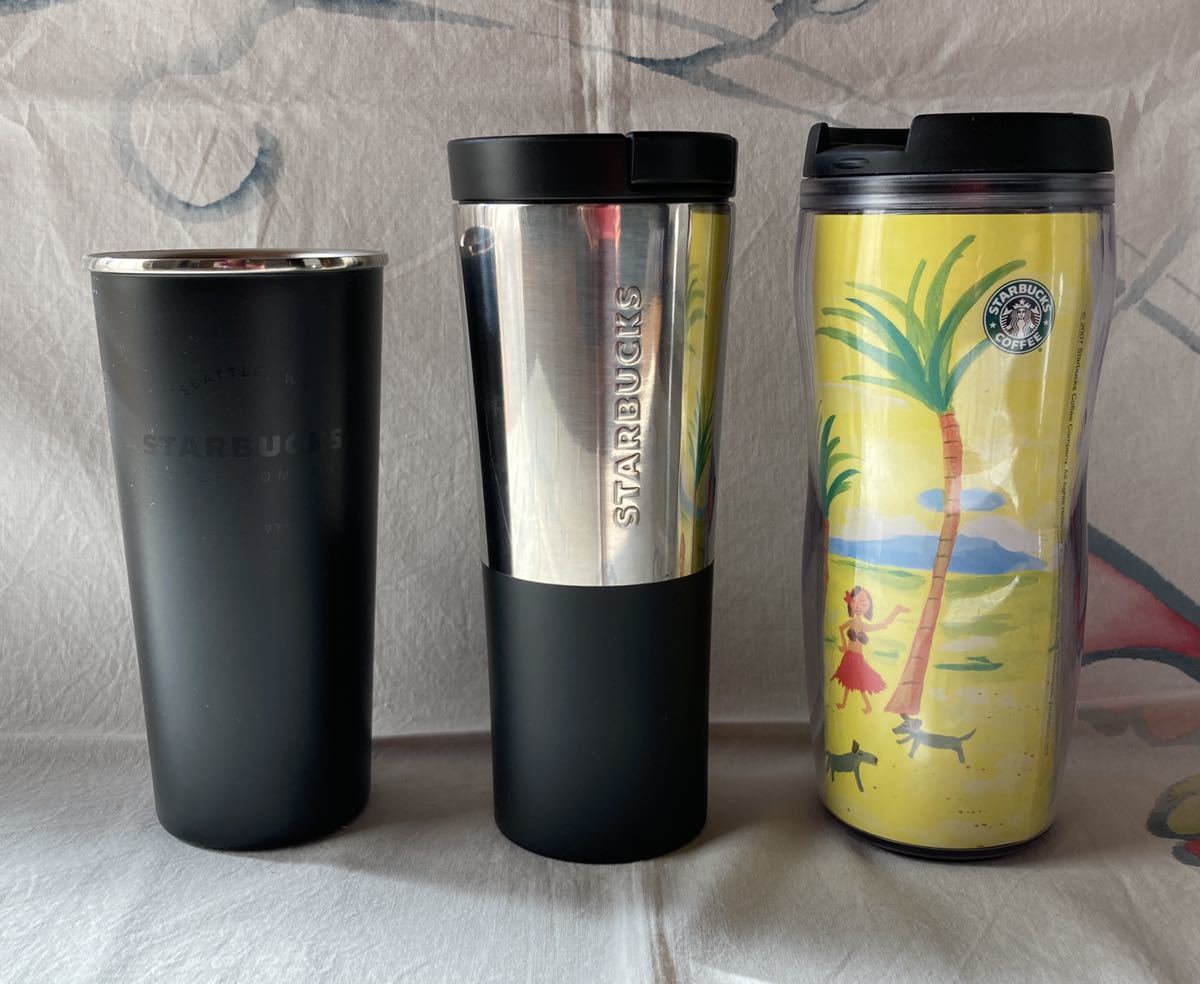 ★STARBUCKS★スターバックス★ タンブラー/ステンレスボトル 3点セット(473ml～500ml)未使用/中古　スタバ_1