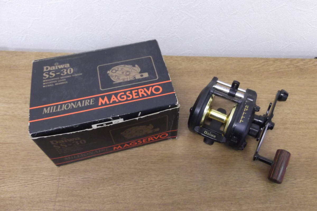 9775 リール Daiwa MILLIONAIRE MAGSERVO SS30 ダイワ ミリオネア 釣り