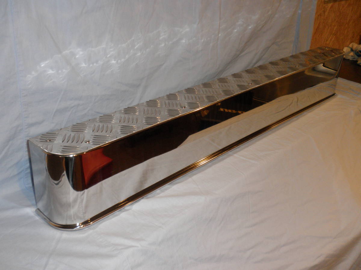 汎用ステンレス角パイプタイプ リアバンパー 10ミリ丸棒巻き デコトラ アートトラック バンパー 売買されたオークション情報 Yahooの商品情報をアーカイブ公開 オークファン Aucfan Com