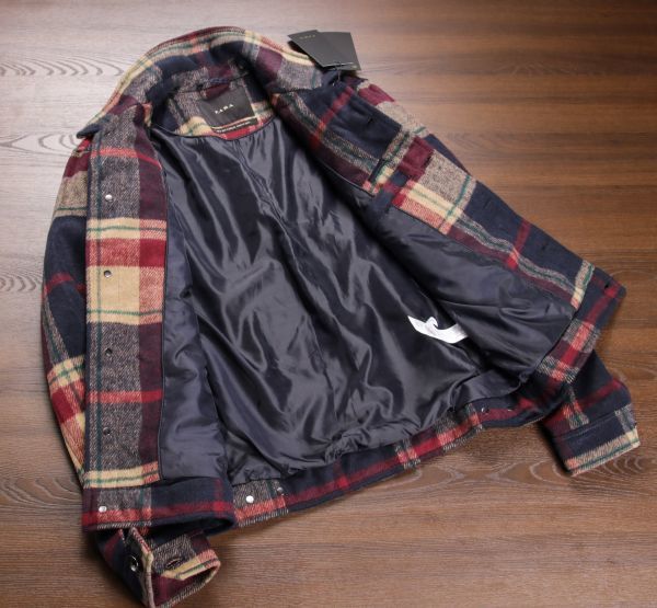 Rt30 重宝 スペインzara チェック柄ジャケット メンズカジュアル 厚手 アウター ウールボア ｍ Mサイズ 売買されたオークション情報 Yahooの商品情報をアーカイブ公開 オークファン Aucfan Com
