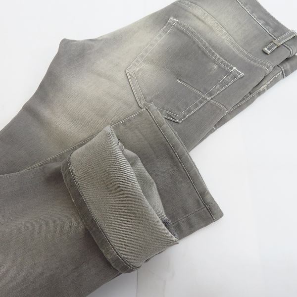 JPタグ】DIOR HOMME/ディオールオム 09SS ダメージ加工スキニーデニム 