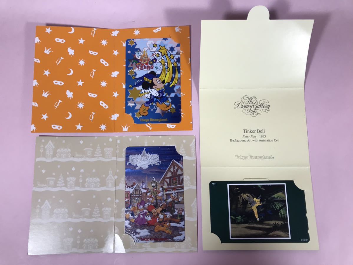 Kd 東京ディズニーランド テレホンカード 3枚まとめて 15years クリスマスファンタジー1999 ティンカーベル テレカ テレフォンカード ディズニー 売買されたオークション情報 Yahooの商品情報をアーカイブ公開 オークファン Aucfan Com