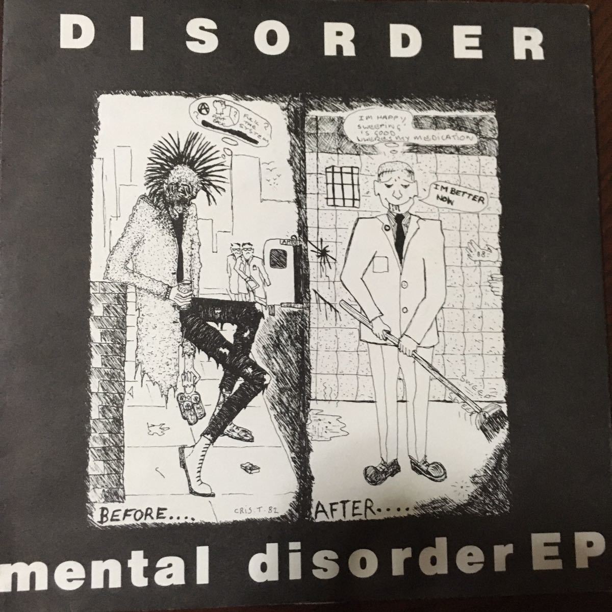 disorder / mental disorder / punk crust discharge crass gloom