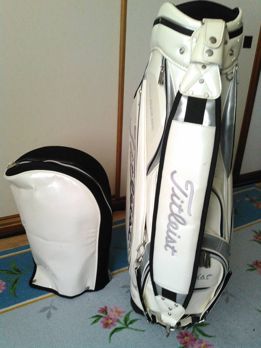 Titleist タイトリスト キャディバッグ3点式ショルダーベルト 鏡面