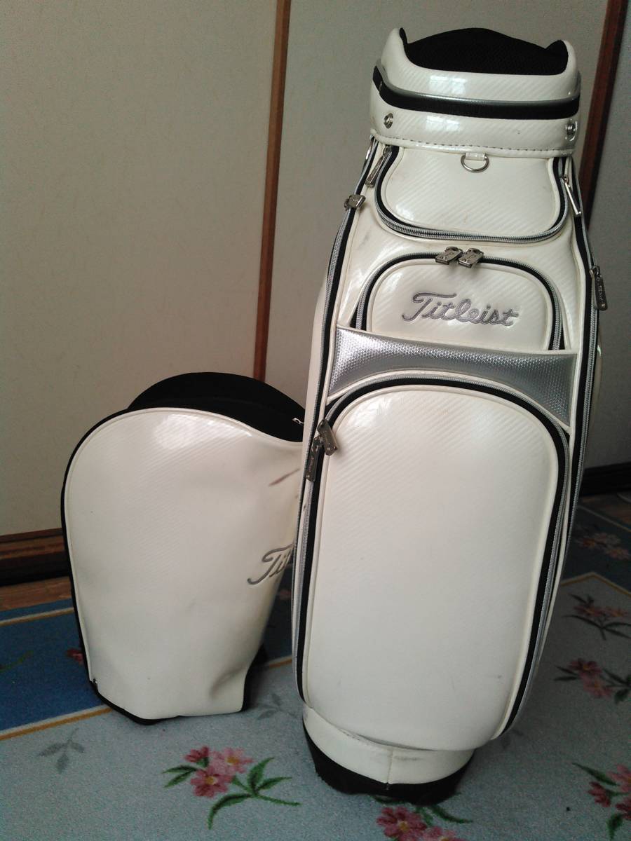 Titleist タイトリスト キャディバッグ3点式ショルダーベルト 鏡面