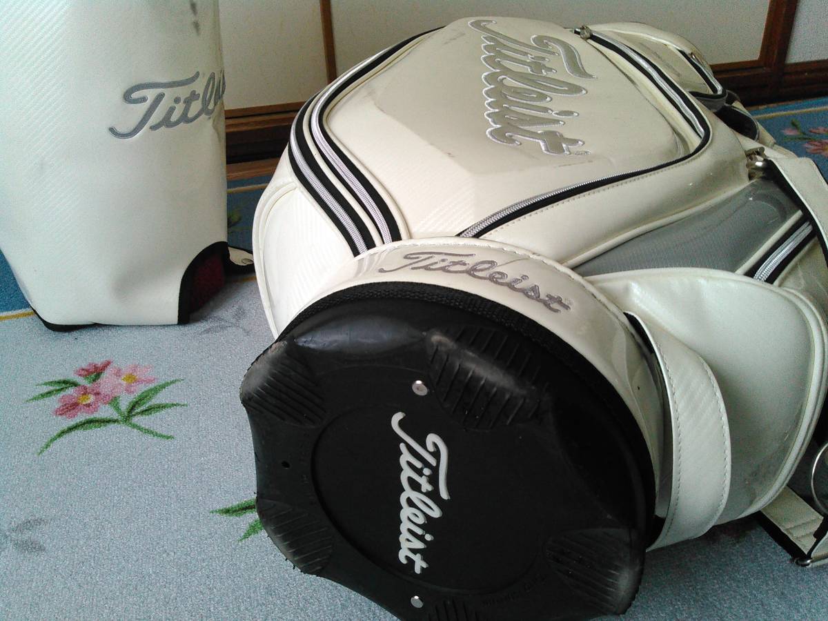 Titleist タイトリスト キャディバッグ3点式ショルダーベルト 鏡面