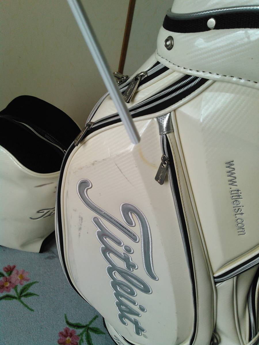 Titleist タイトリスト キャディバッグ3点式ショルダーベルト 鏡面