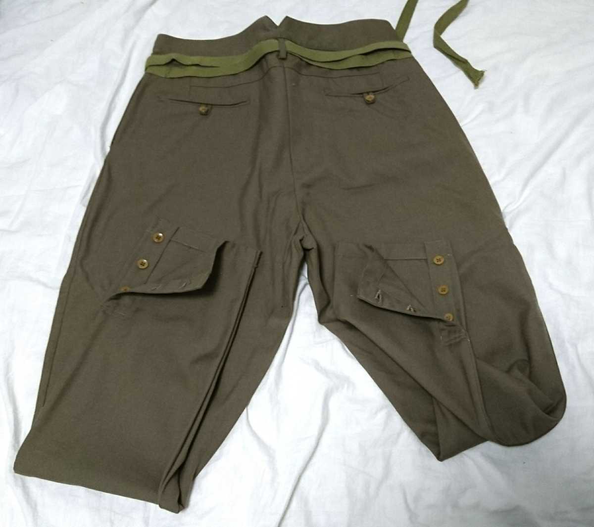 日本海軍陸戦隊士官服上下セット 未使用 中田商店謹製 階級章別売