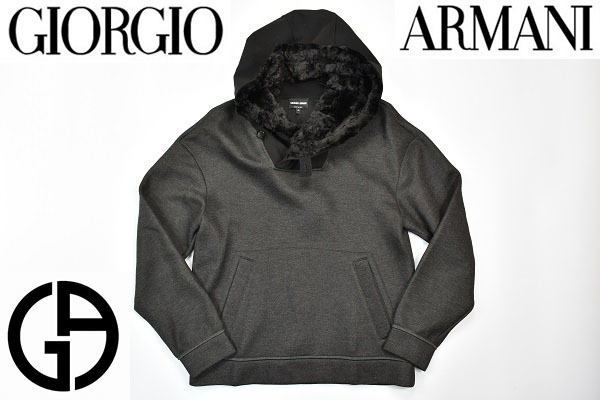 A1【23.5万・新品】【GIORGIO ARMANI・ジョルジオ アルマーニ】 フード  