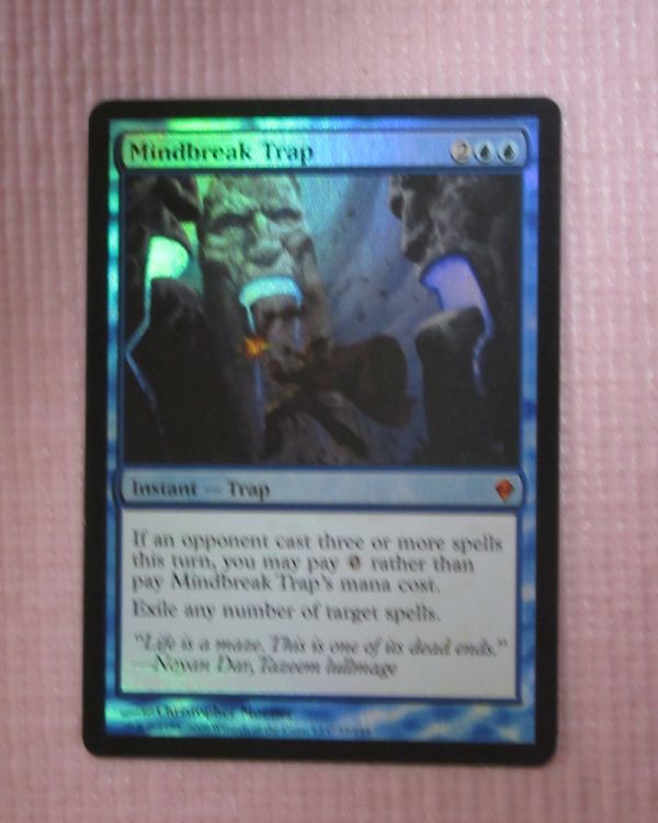 mtg foil 英語版 ZEN 精神壊しの罠/Mindbreak Trap 即決 No.2 【公式通販】