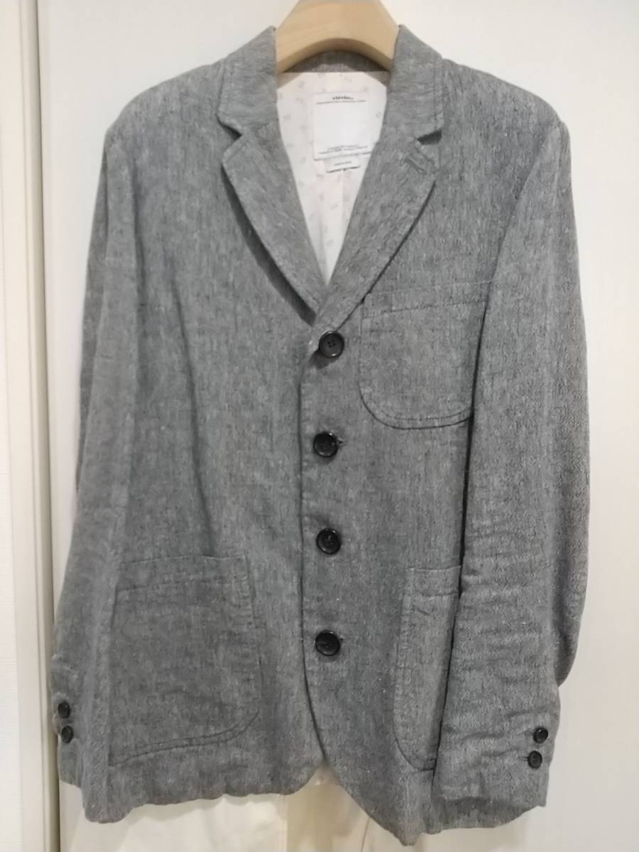 最安値，お得 visvim GANSU BLAZER CHAMBRAY ネイビー size2 14ss /BANDANA brigadier folk lhamo sanjuro indigo virgil grizzly hakama jumbo ict(ジャケット、上着)｜売買されたオークション情報、yahooの商品情報をアーカイブ公開 - オーク 男性用