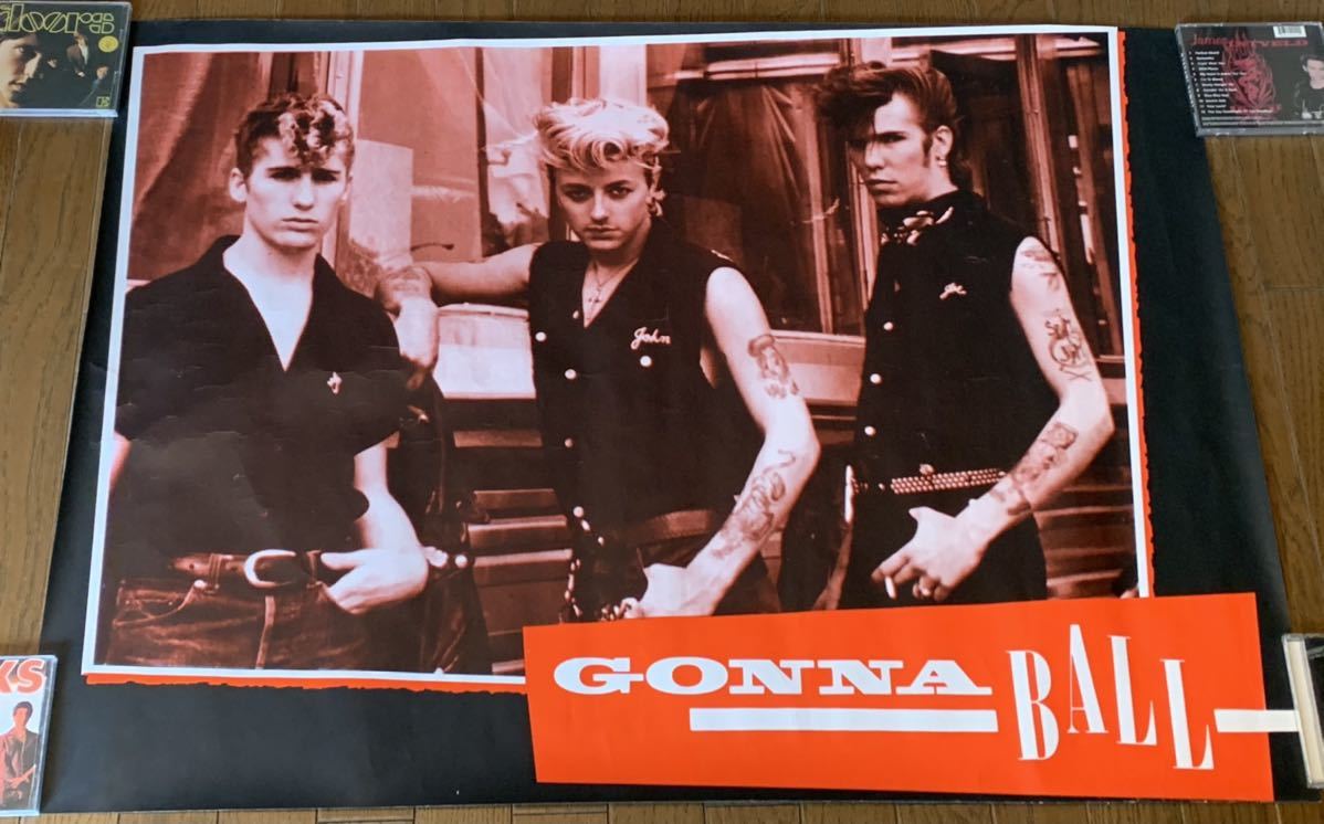 ストレイキャッツ ポスター ブライアンセッツァー ロカビリー サイコ