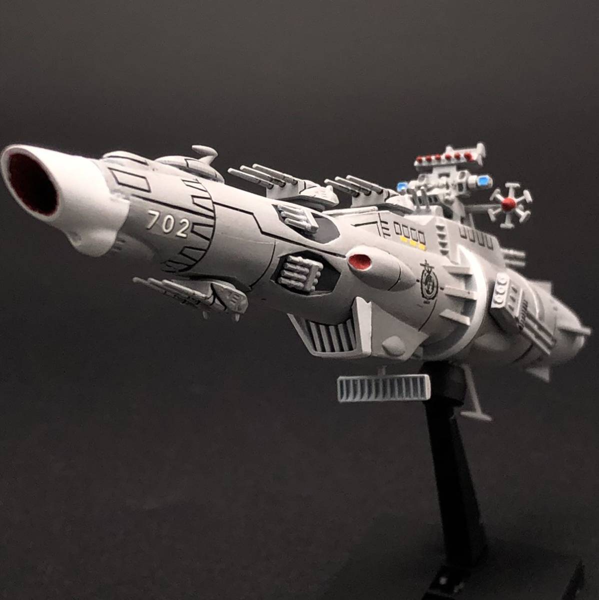 宇宙戦艦ヤマト2202 メカコレ オリジナル 重巡洋艦 改装塗装済み完成品