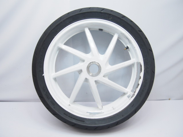 ホンダ　グロム　純正リアホイール 根強い人気VFR400R純正リアホイールNC30プロアーム片持ち18x4.50