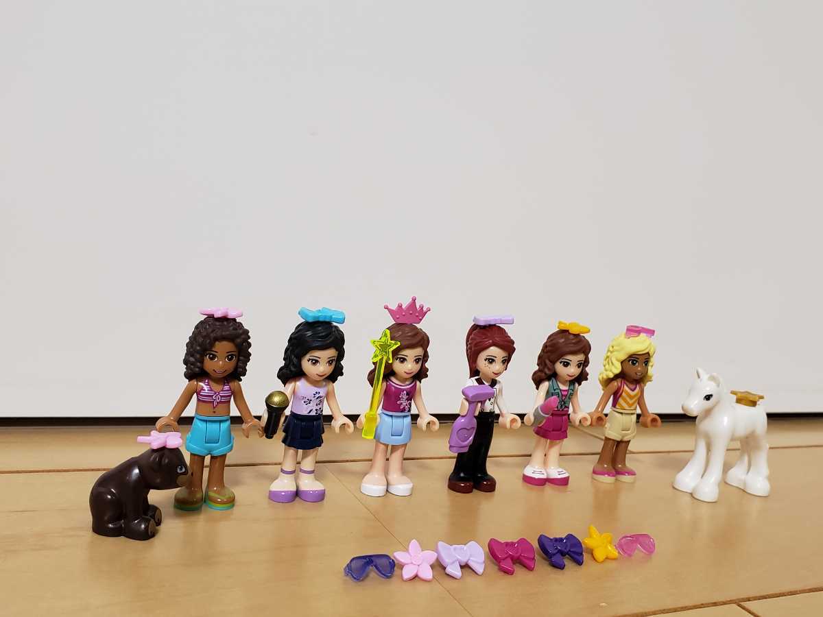 レゴ ミニフィグ 人形 フレンズ 女の子 馬 クマ アンドレア ミア オリビア まとめ売り パーツ 部品 15点セット ブロック Lego 送料1円 Lego 売買されたオークション情報 Yahooの商品情報をアーカイブ公開 オークファン Aucfan Com