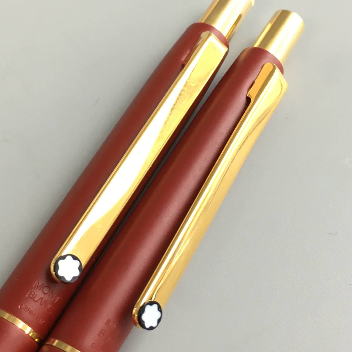 ☆B03625/MONT BLANC モンブラン/ボールペン/シャーペン/まとめて/計2