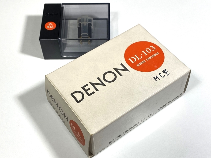 DENON DL-103 カートリッジ MC型 - 針カバー⁄元箱等付属品多数 Audio