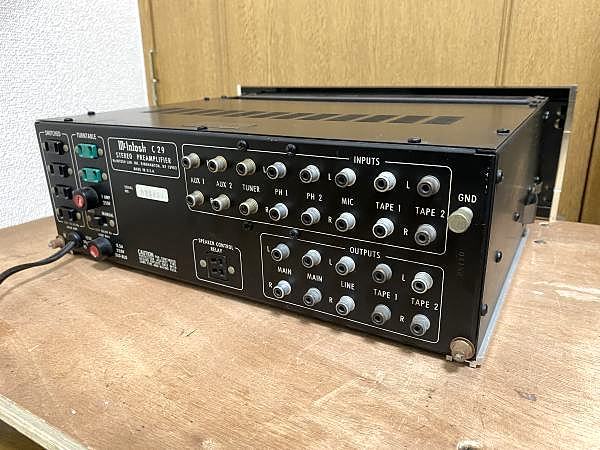 C29 McIntosh マッキントッシュ プリアンプ MCINTOSH | 人気・おすすめ