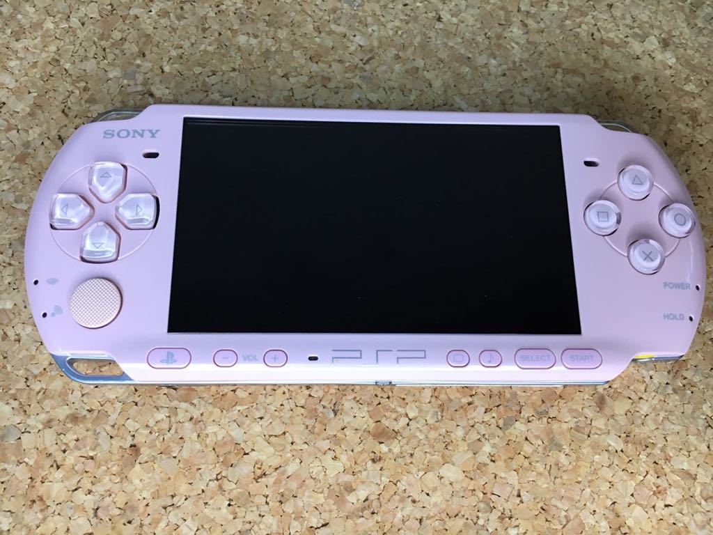 【値下げ、美品、動作確認済】SONY PSP 3000 ブロッサムピンク メモリースティック4GB付 GRAN TURISMO付 ブロッサムピンク SONY PSP-3000 ソニー PlayStation ソニー・コンピュータエンタテインメント