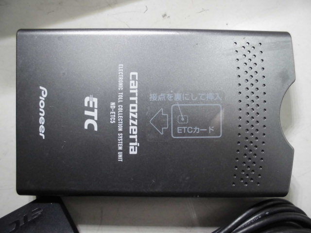 カロッツェリア ETC ND-ETC5 ナビ連動ケーブル付き アンテナ分離 ND-ETC5 カロッツェリア ETC carrozzeria 普通車登録☆ ☆カロッツェリア☆ナビ連動ケーブル付き