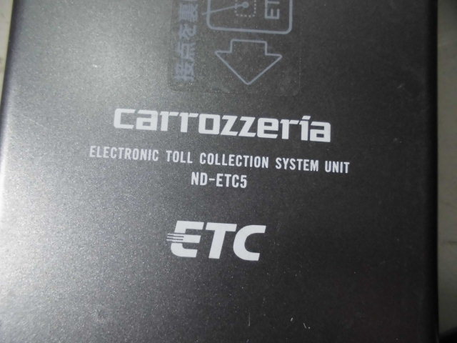 カロッツェリア ETC ND-ETC5 ナビ連動ケーブル付き アンテナ分離 ND-ETC5 カロッツェリア ETC carrozzeria 普通車登録☆ ☆カロッツェリア☆ナビ連動ケーブル付き