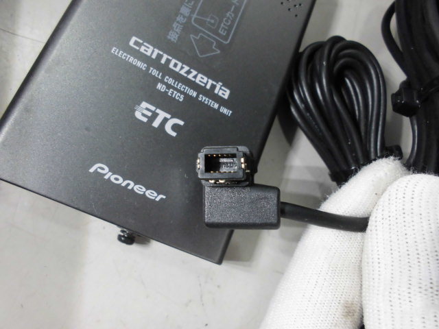カロッツェリア ETC ND-ETC5 ナビ連動ケーブル付き アンテナ分離 ND-ETC5 カロッツェリア ETC carrozzeria 普通車登録☆ ☆カロッツェリア☆ナビ連動ケーブル付き