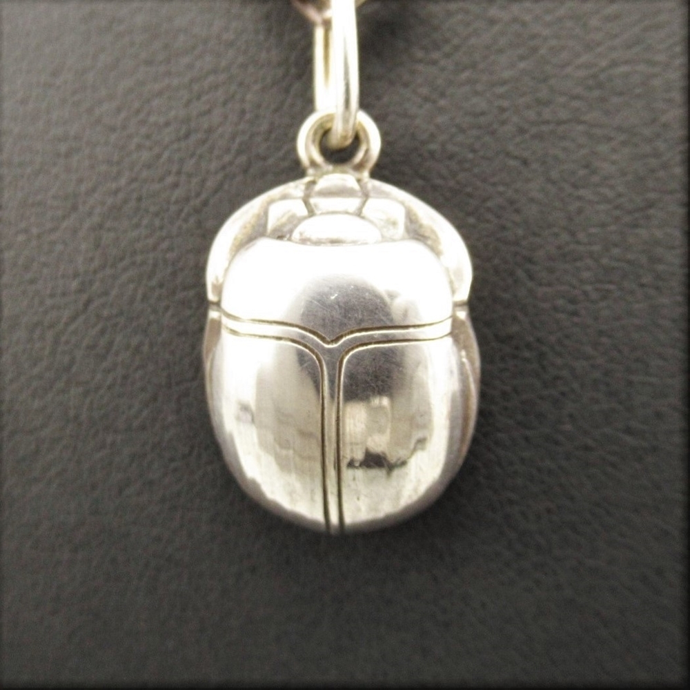 【1円~!!】ジョージジェンセン SV925 スカラベ ネックレス アクセサリー/シルバー/Georg Jensen o59oyfu-980784【O商品】 JENSEN スカラベ 美品 ジェンセン JENSEN⁄ジョージ チャーム