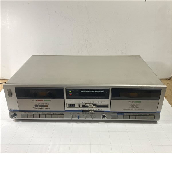Technics RS-M222 テクニクス ダブルカセットデッキ 美品・動作品 動作