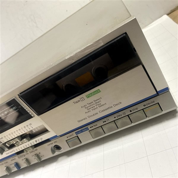 Technics RS-M222 テクニクス ダブルカセットデッキ 美品・動作品 動作