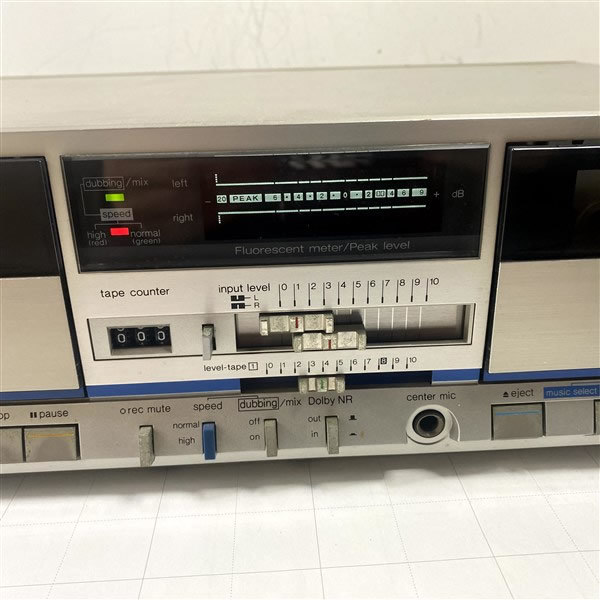 Technics RS-M222 テクニクス ダブルカセットデッキ 美品・動作品 動作