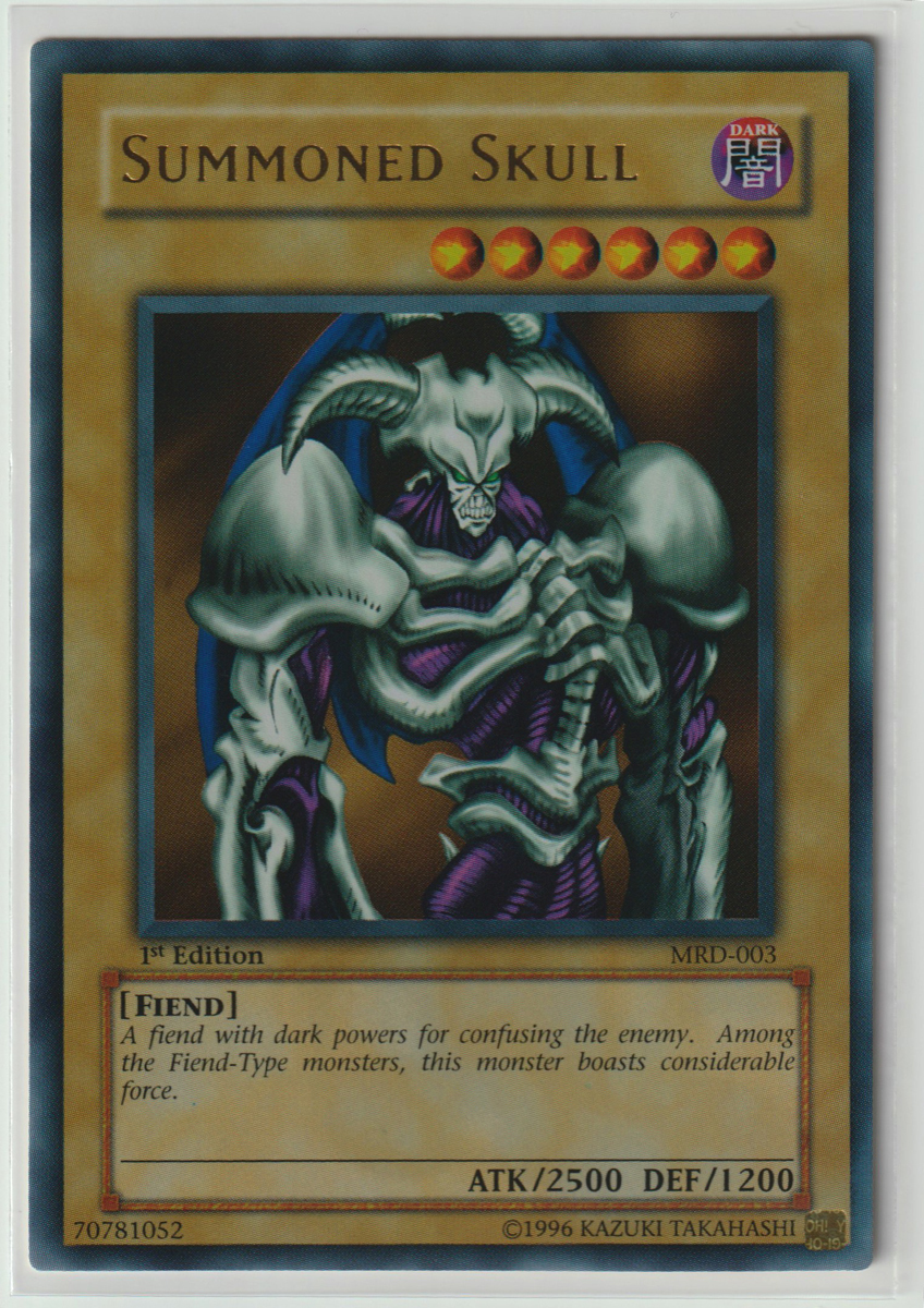 遊戯王/デーモンの召喚 MRD-003 アジア版 1st ウルトラ 美品 1st